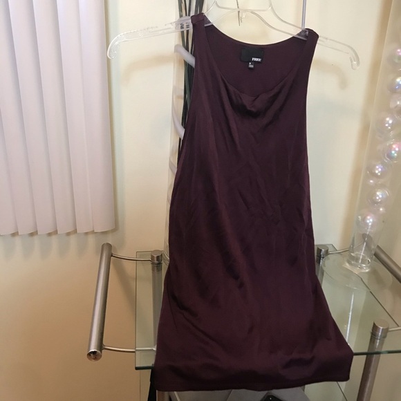 Wilfred Tops - ARITZIA WILFRED FREE Tank Top slinky Tunic Long Sleeveless Crew Neck Minimalist